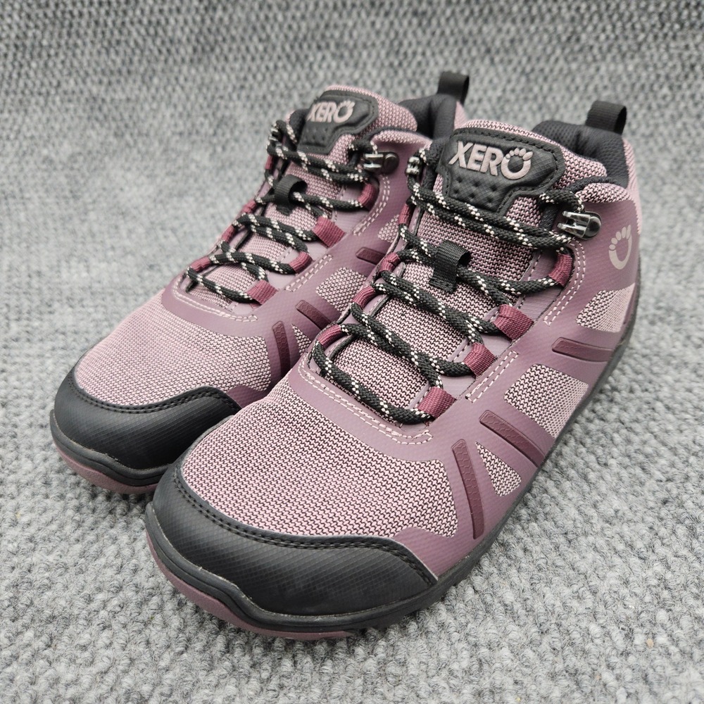 Xero Shoes Women's 9 Mauve Daylite Hiker Fusion Barefoot Minimalist Hiking Boots